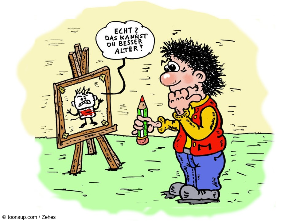 Cartoon: Männeken 1