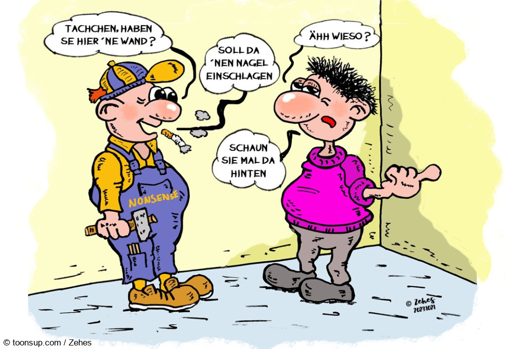 Cartoon: Klare Auskunft 1
