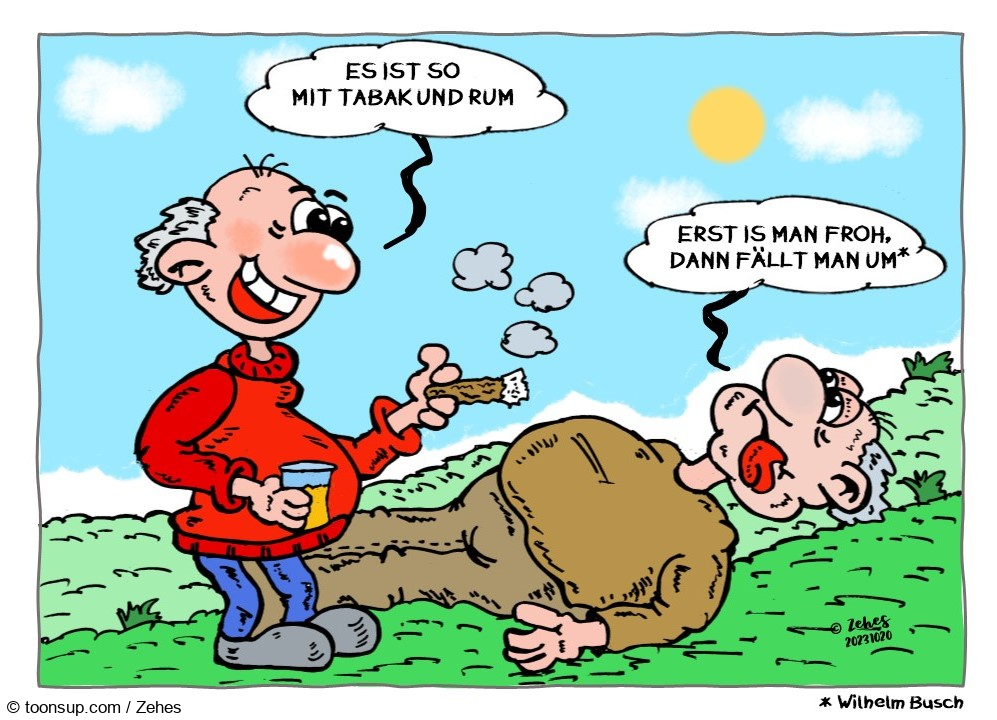 Cartoon: Lebensweisheit 1