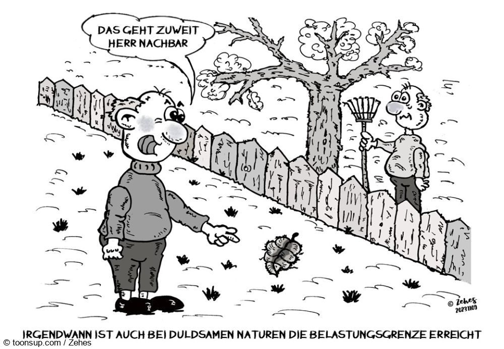 Cartoon: Im Herbst 1