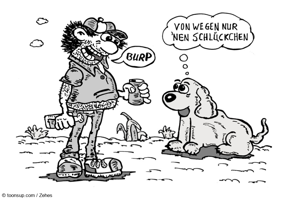 Cartoon: Von wegen 1