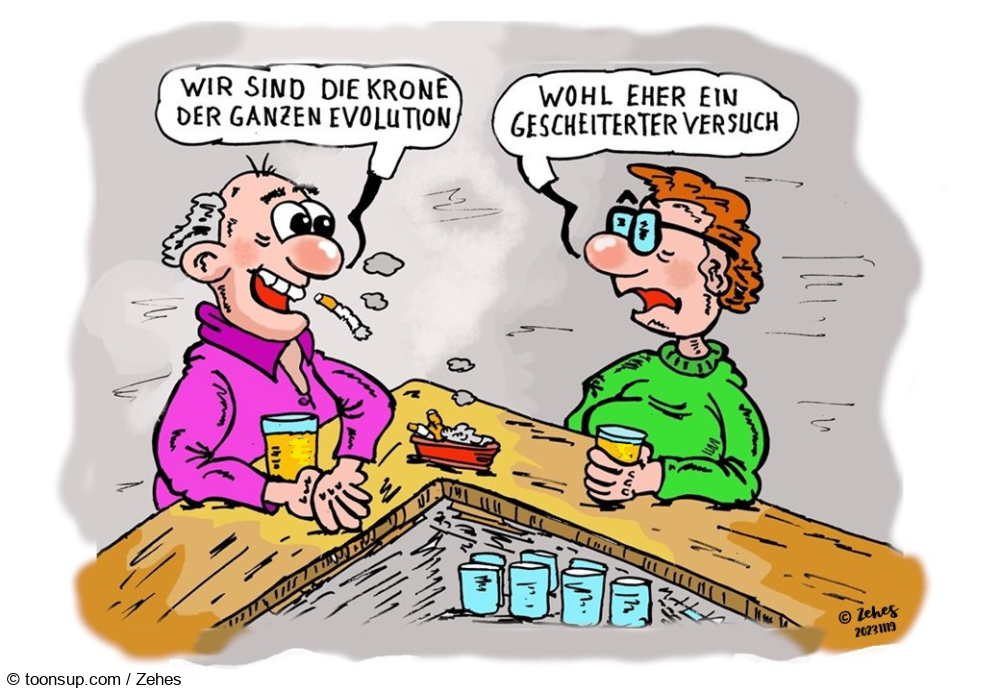 Cartoon: Ansichtssache 1