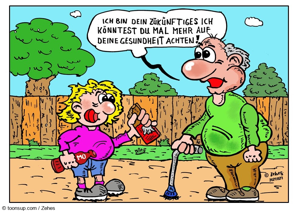 Cartoon: Überraschung 1