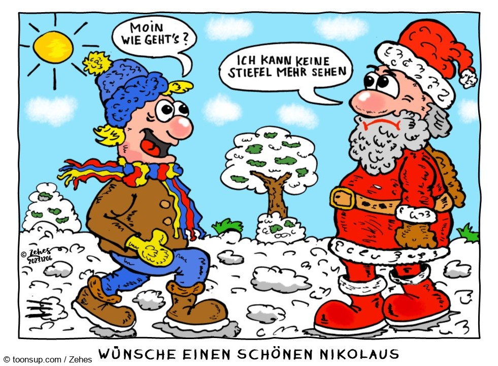 Cartoon: 6. Dezember 1
