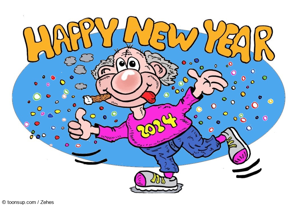 Cartoon: Happy New Year 1