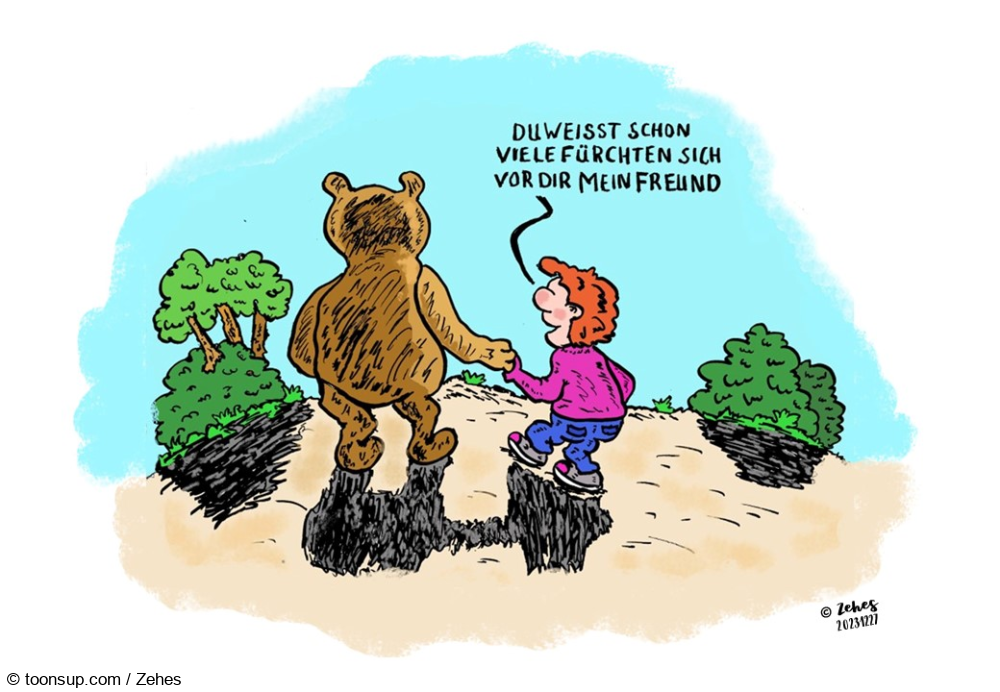 Cartoon: Freunde 1
