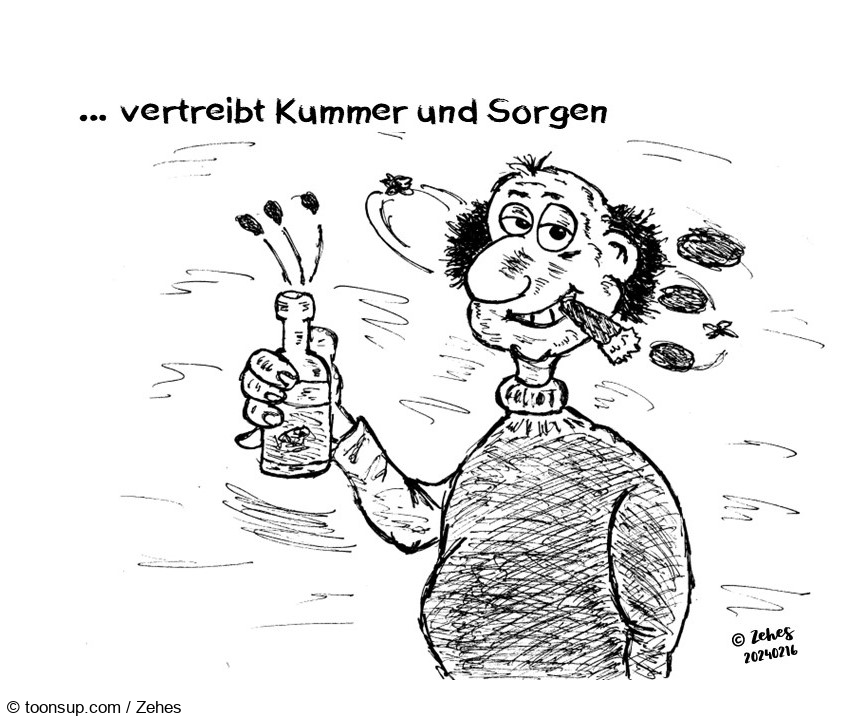 Cartoon: Erkenntnis am Freitag 2