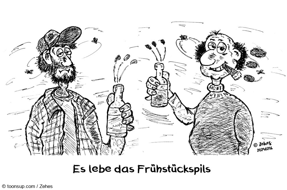 Cartoon: Erkenntnis am Freitag 3