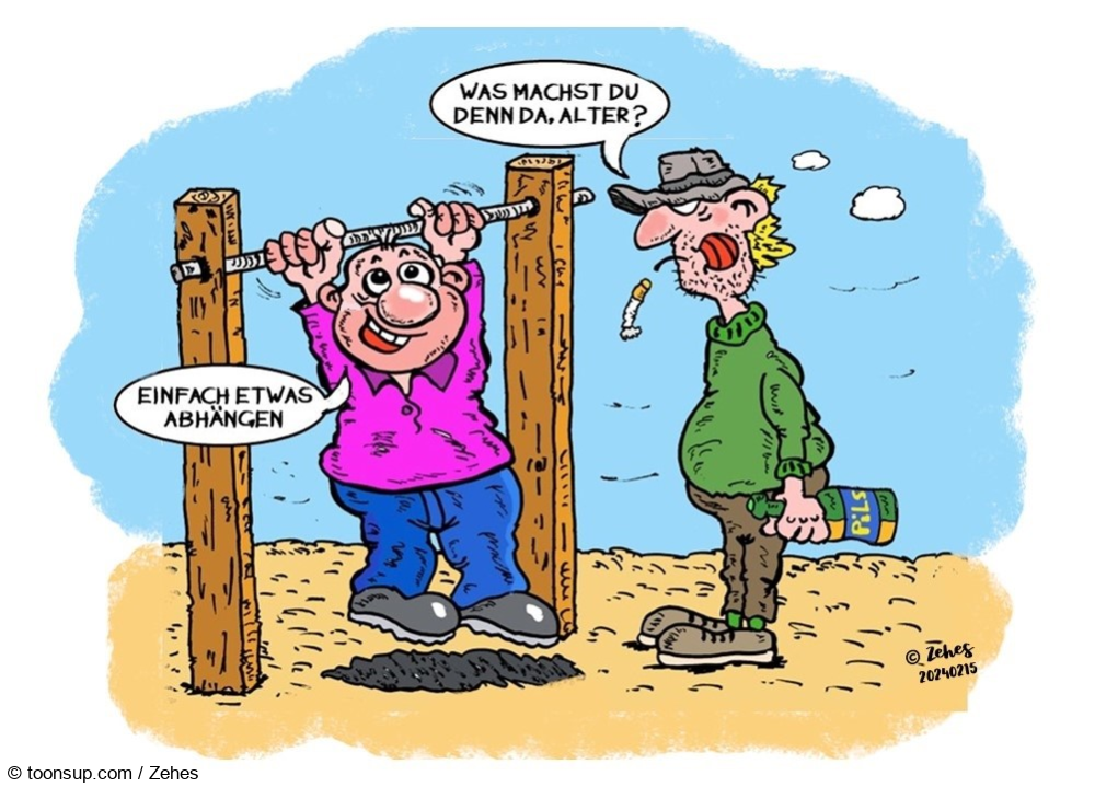 Cartoon: Was tun? 1
