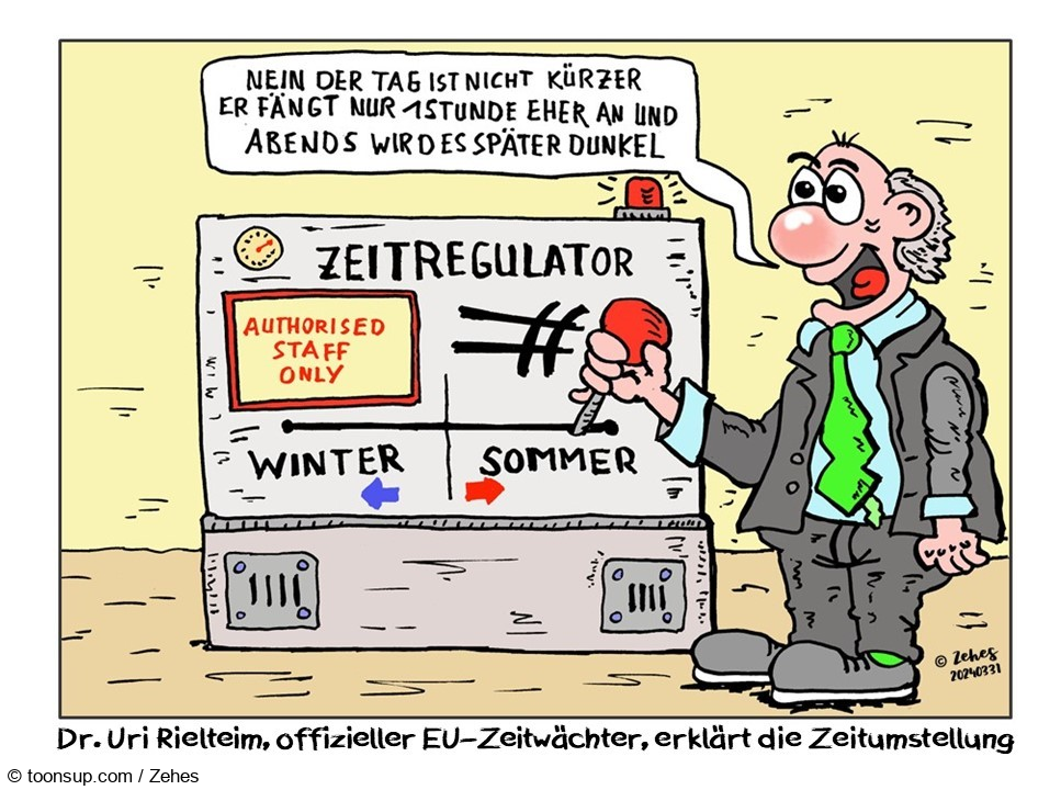 Cartoon: Na dran gedacht? 1