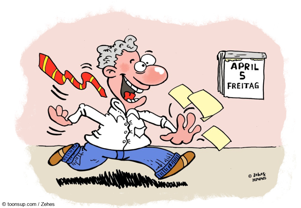 Cartoon: es ist wieder so weit 1
