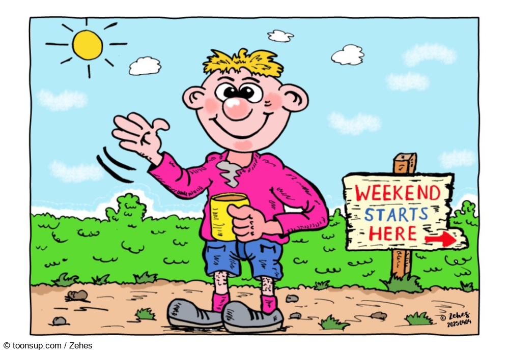 Cartoon: Wochenende 1