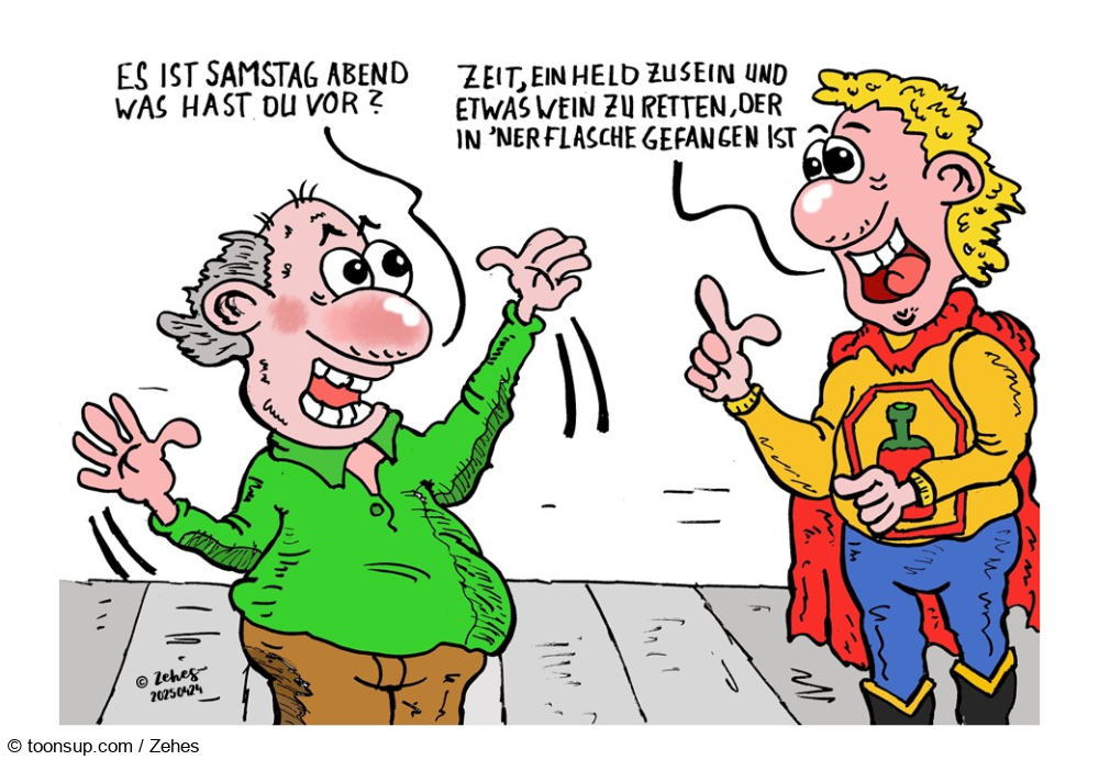 Cartoon: Samstagabend 1