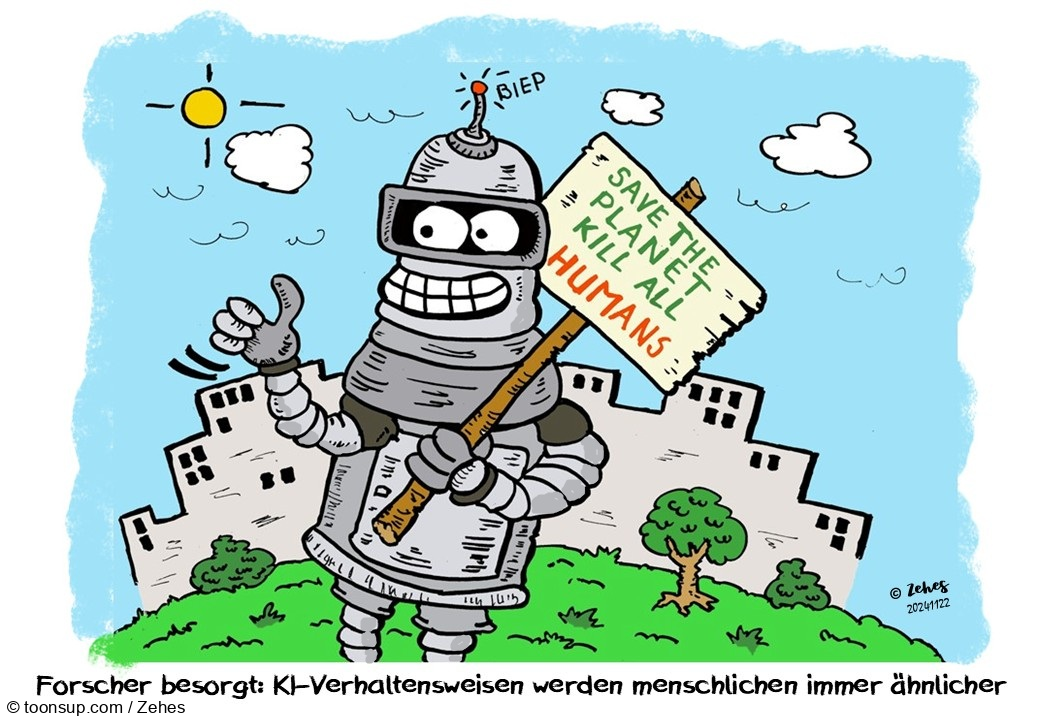 Cartoon: Save the planet 1