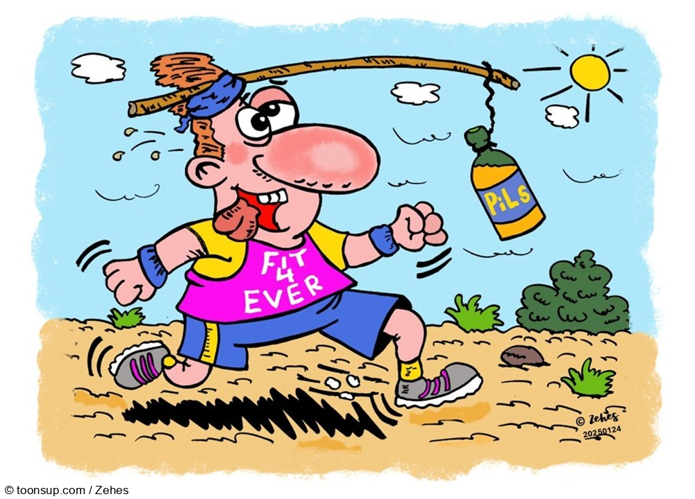 Cartoon: Motivation ist wichtig 1