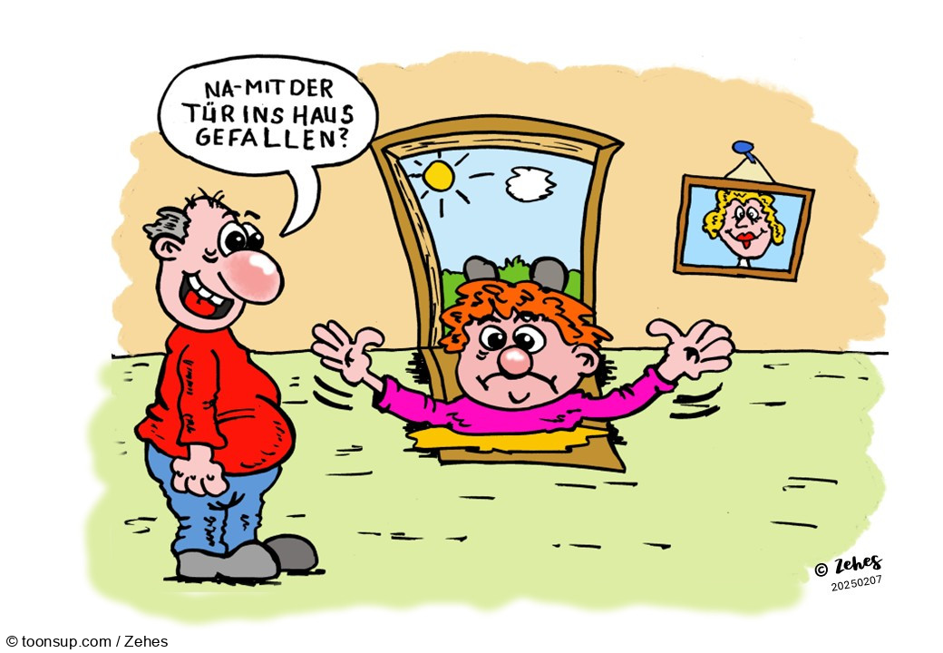 Cartoon: sprichtwörtlich 1