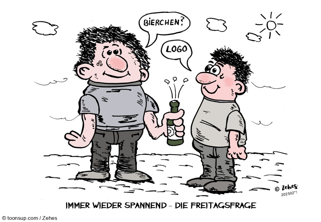 Cartoon: Freitagsfrage 1