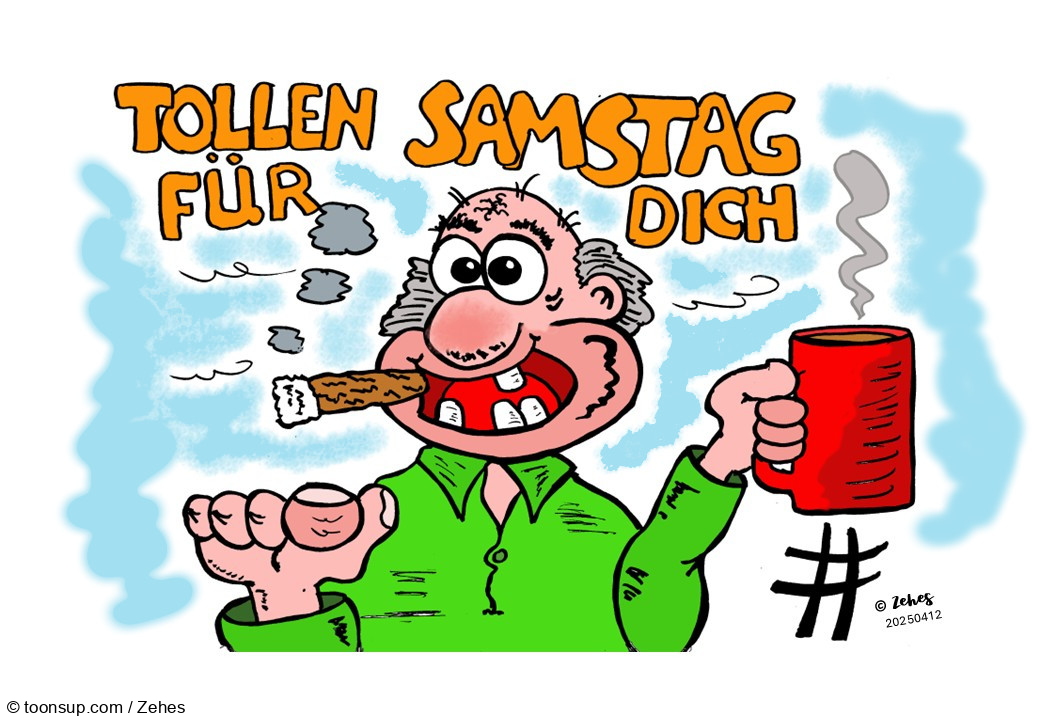 Cartoon: Samstag 1
