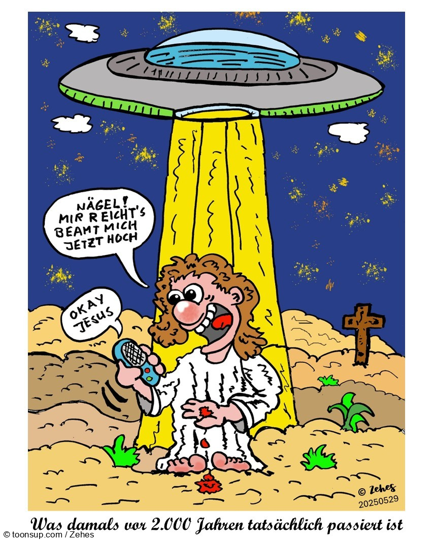Cartoon: Wie es wirklich war damals 1