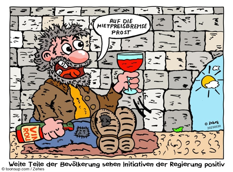Cartoon: Regierungsarbeit 1