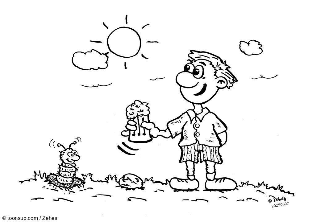 Cartoon: Hitzewelle 1