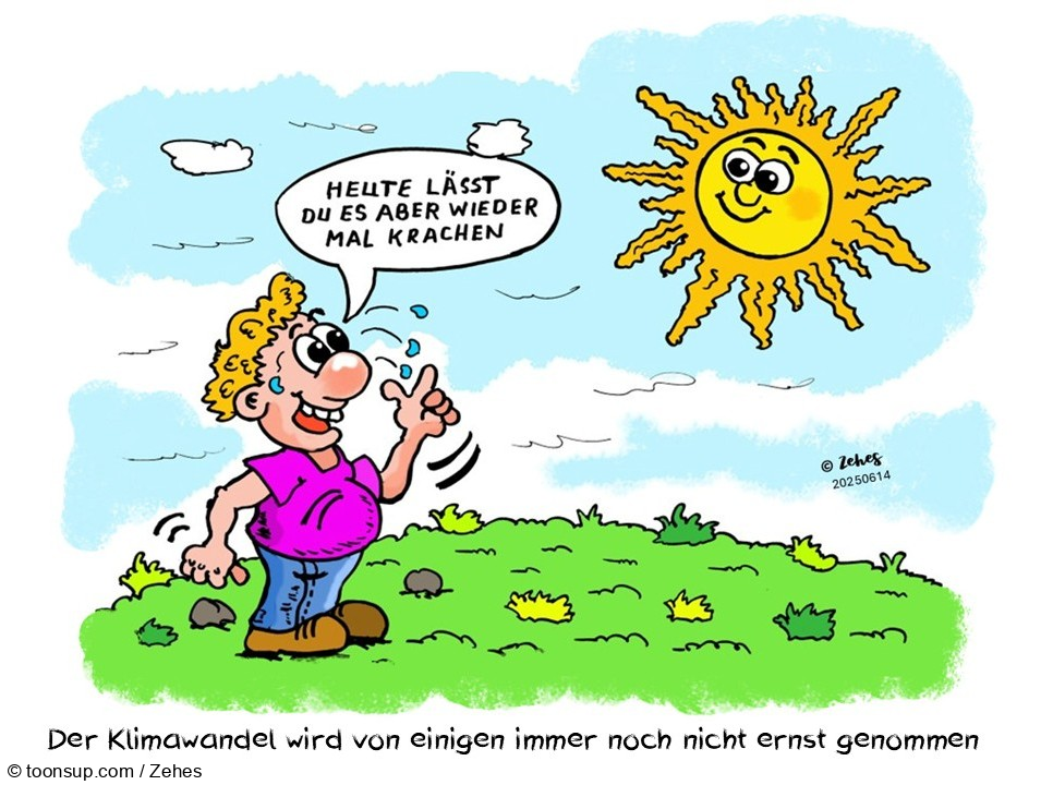 Cartoon: Sommerwetter? 1