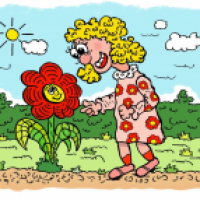 Blumenfreundin