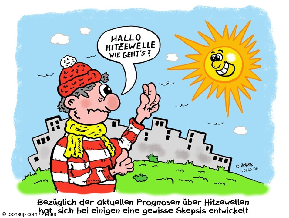 Cartoon: Nächste Woche wieder soweit 1