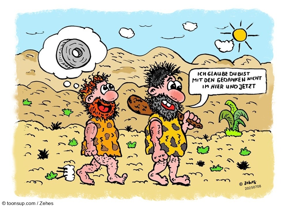 Cartoon: Träumer gab es schon immer 1