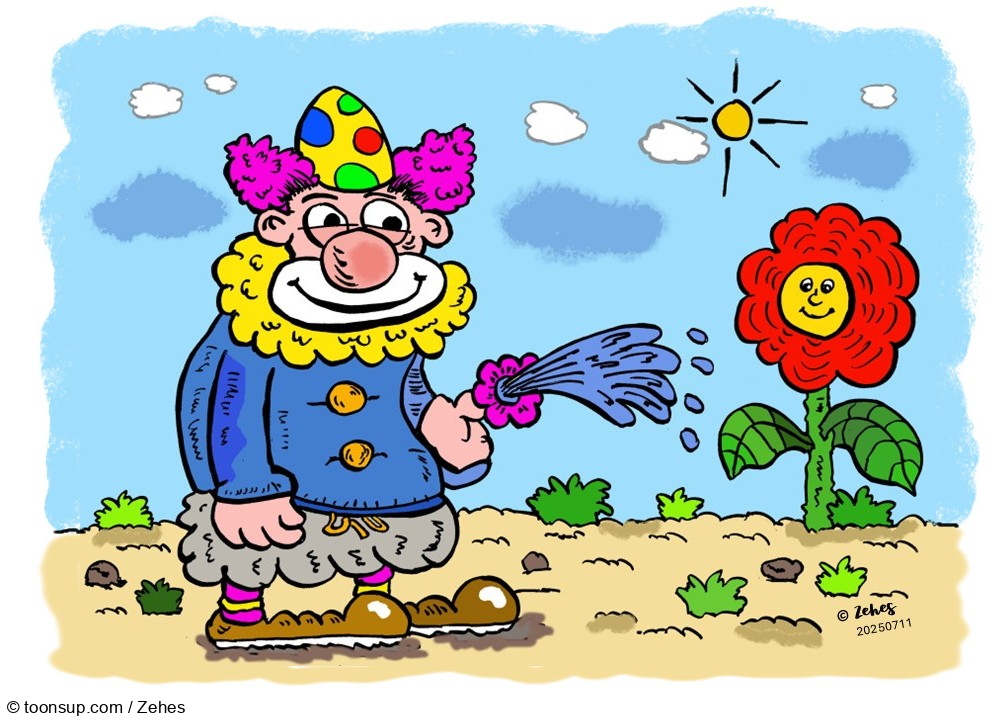 Cartoon: Hahaha 1