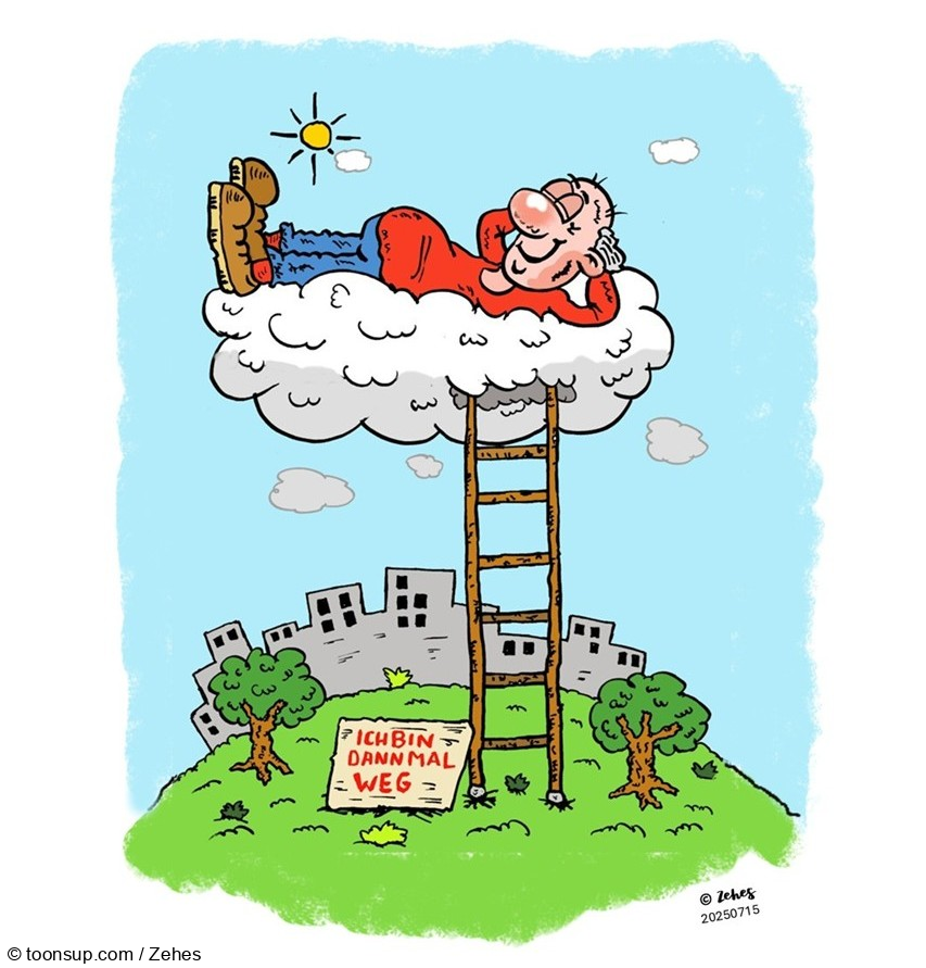 Cartoon: Und tschüs 1