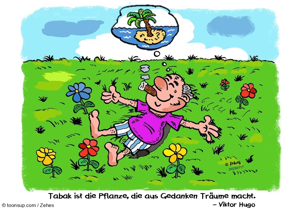 Cartoon: Vorbereitung aufs Wochenende 2