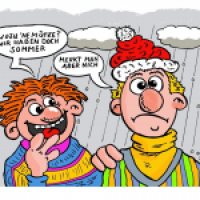 Sommerwetter ...