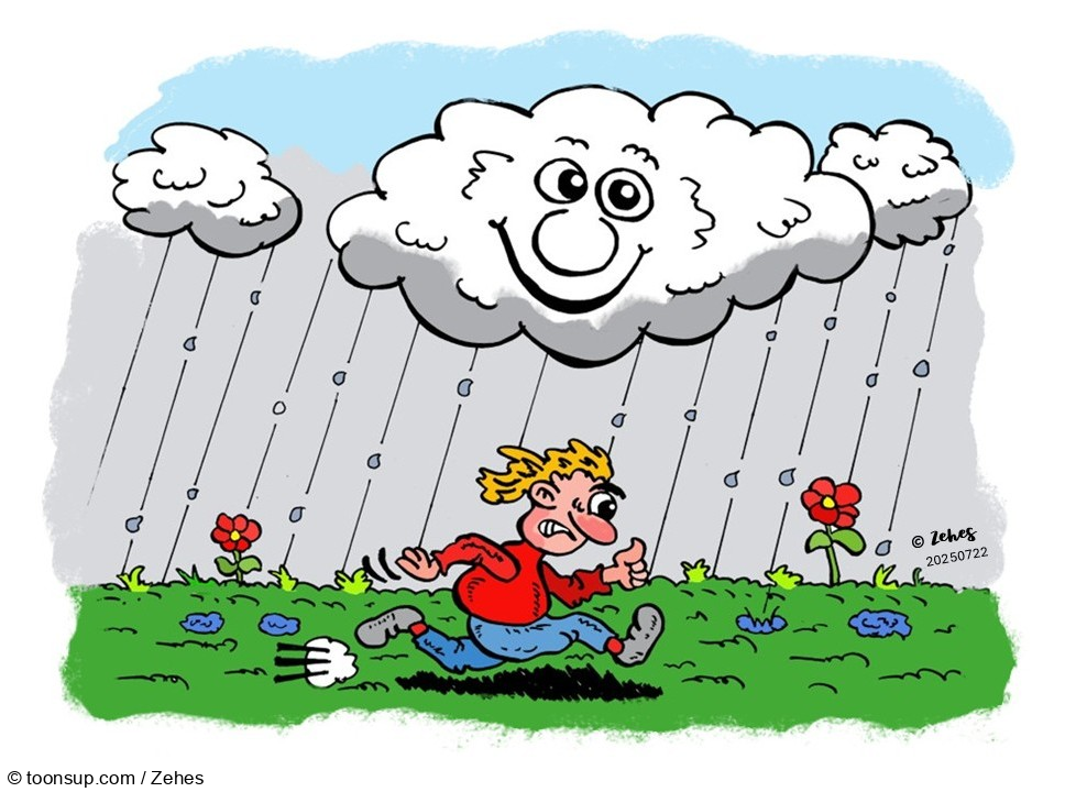Cartoon: Sommertag - 23.07. 1