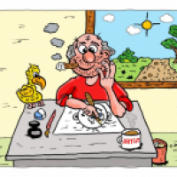 Bei der Arbeit