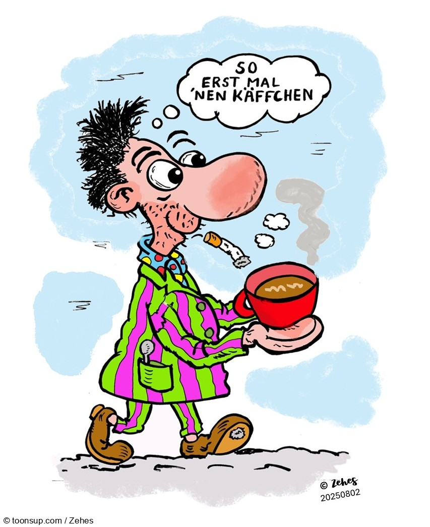 Cartoon: Samstagmorgen doodle 1