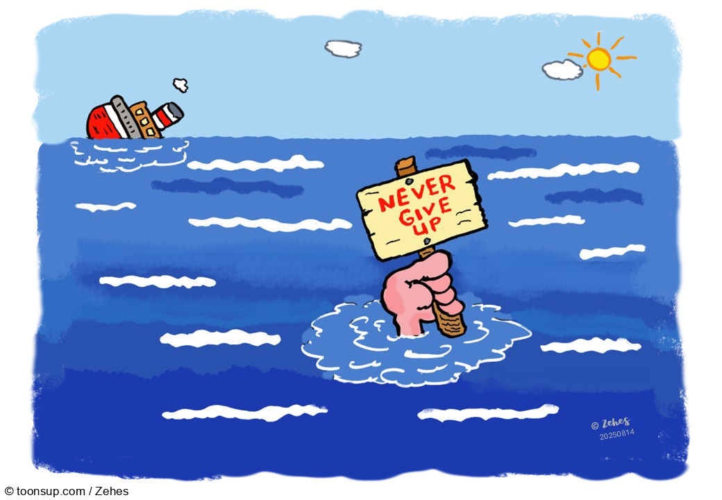 Cartoon: Optimist 1
