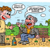 Begegnung im Park