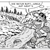 Draussen unterwegs