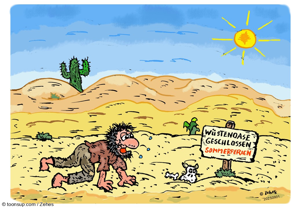 Cartoon: Dumm gelaufen 1