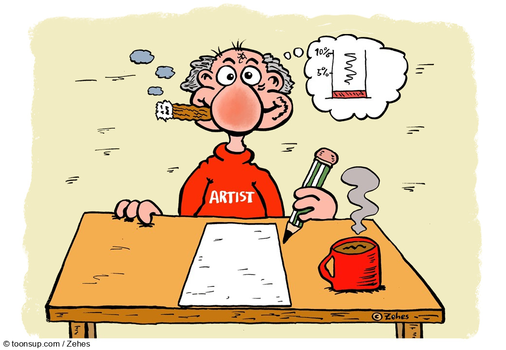 Cartoon: Mir armem Tropf ... 1