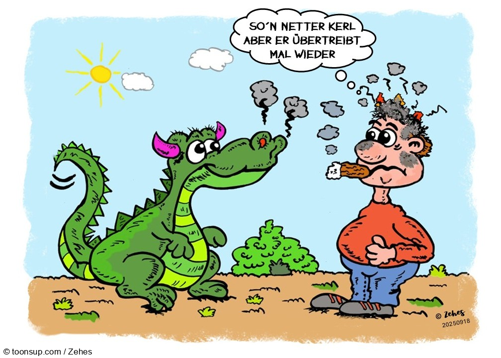 Cartoon: Smaug - die frühen Jahre 1