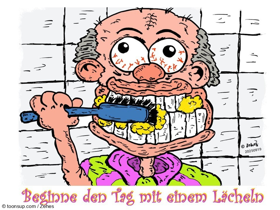 Cartoon: Guten Morgen 1