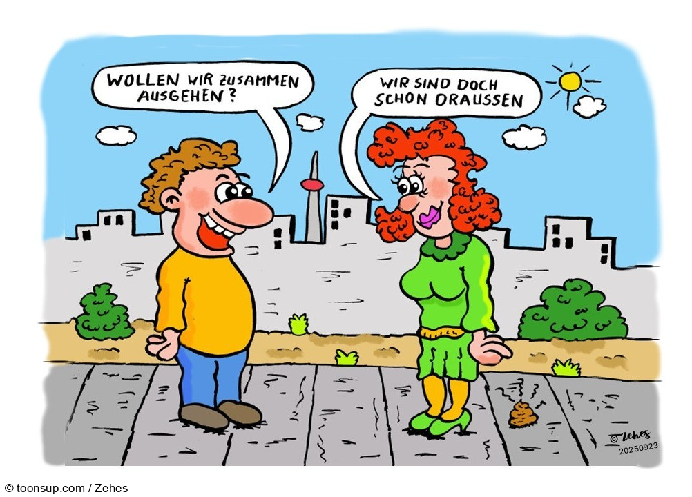 Cartoon: Mißverständnis 1