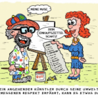Künstler habens nicht leicht