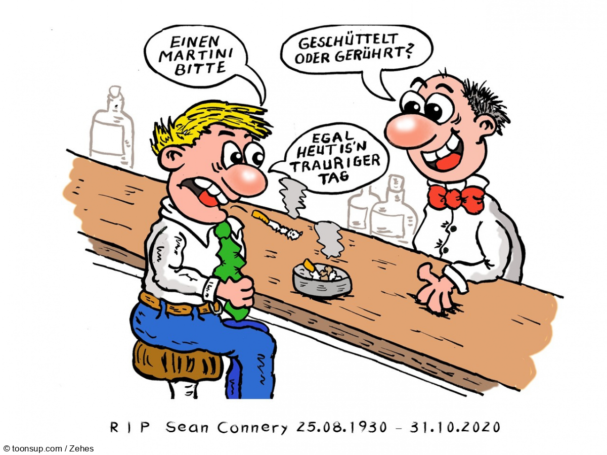 Cartoon: Martini Bestellung 1