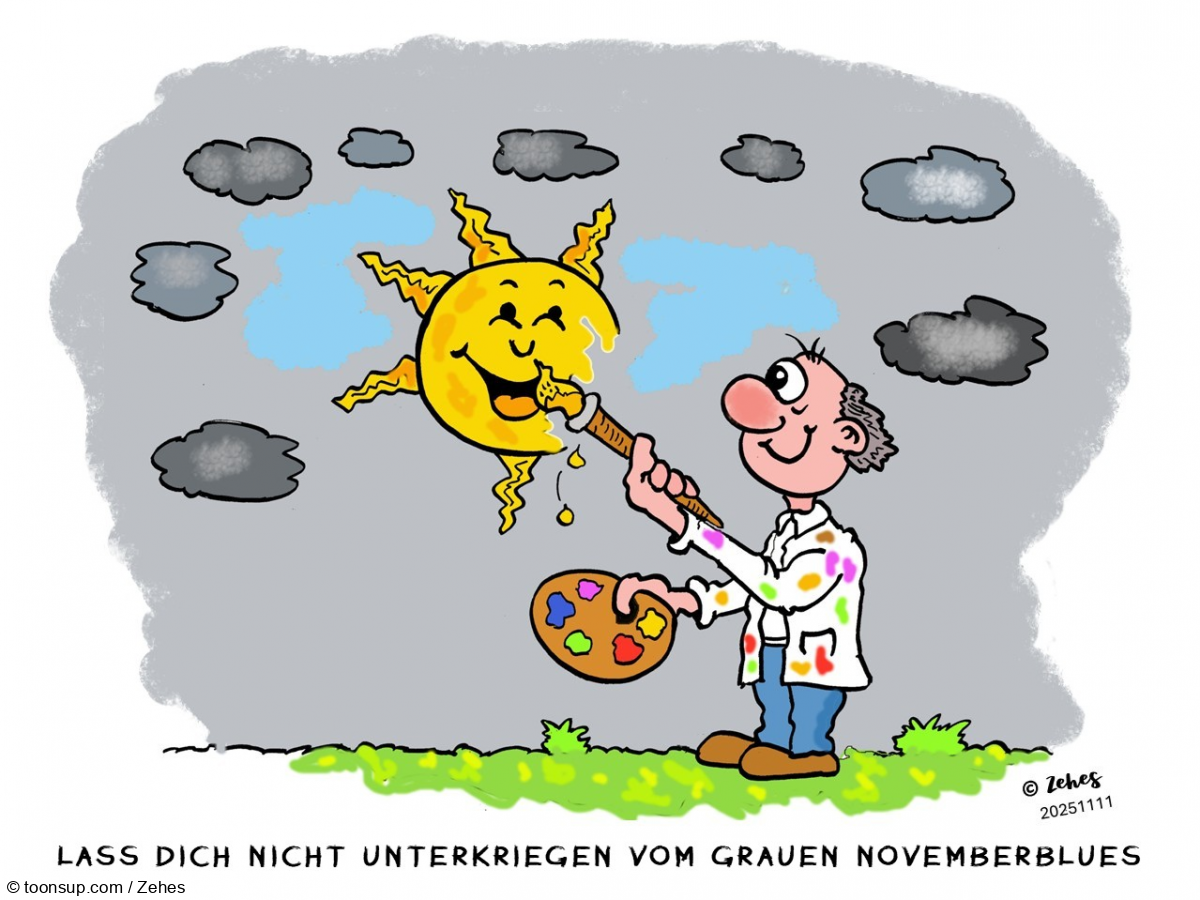 Cartoon: Novemberblues 1