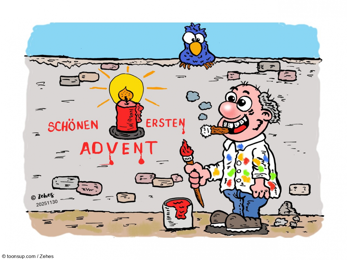 Cartoon: Wünsche Allen einen ... 1