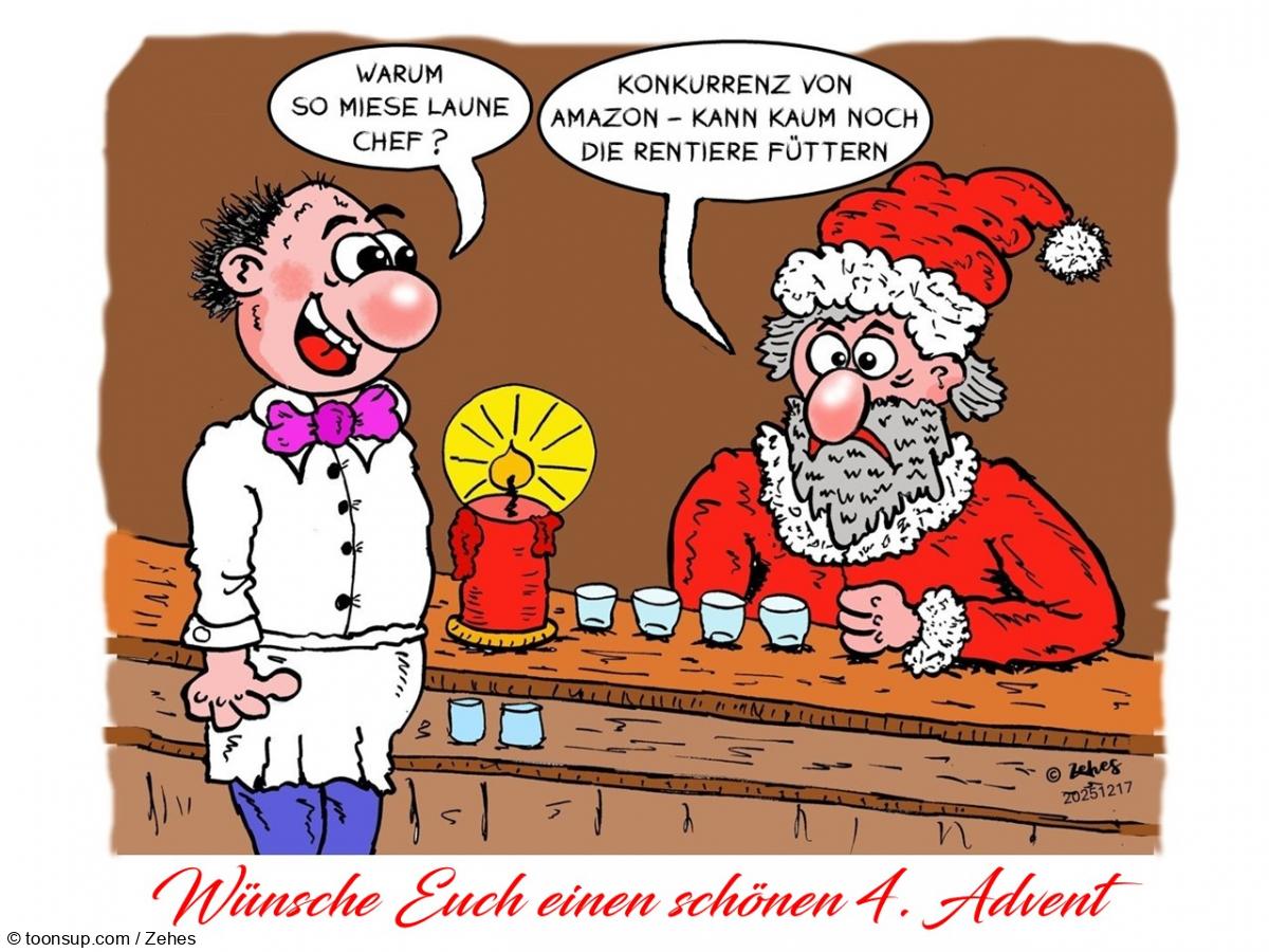 Cartoon: 4. Advent 1