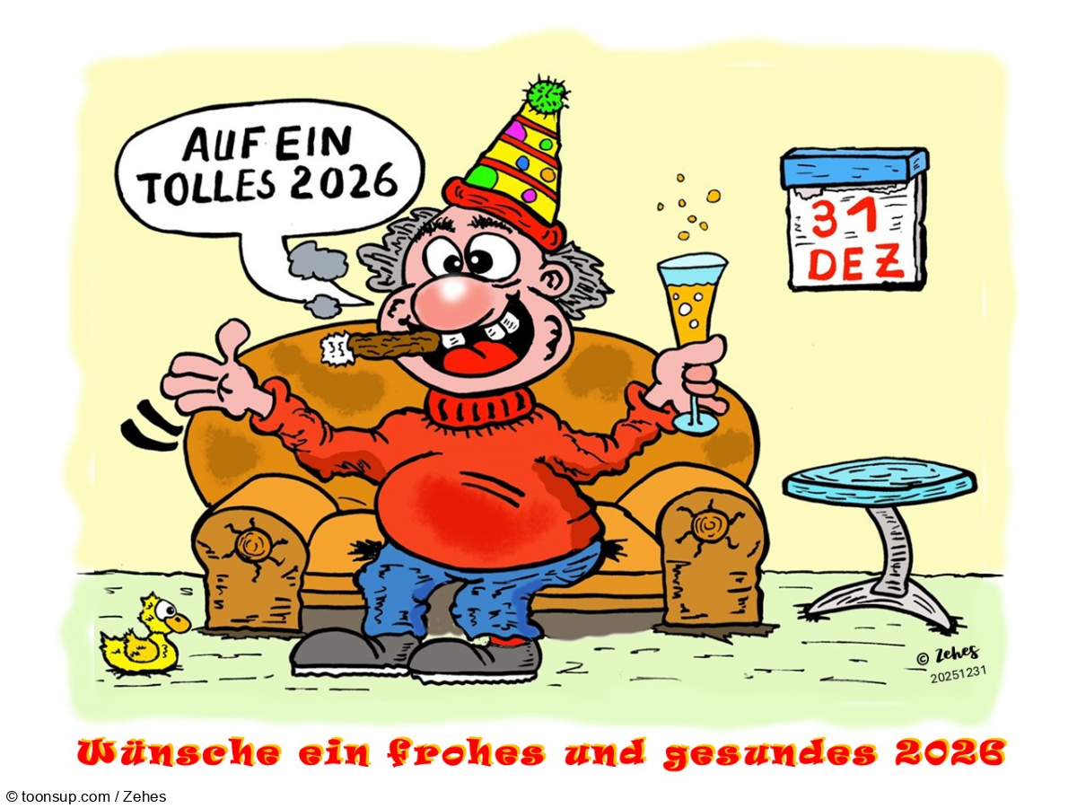 Cartoon: Es ist wieder soweit 1